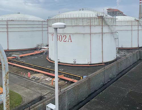 易造防雷為廣西油氣碼頭提供雷電預警系統