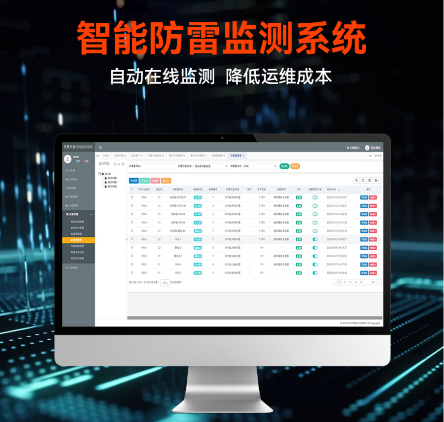 智能防雷系統